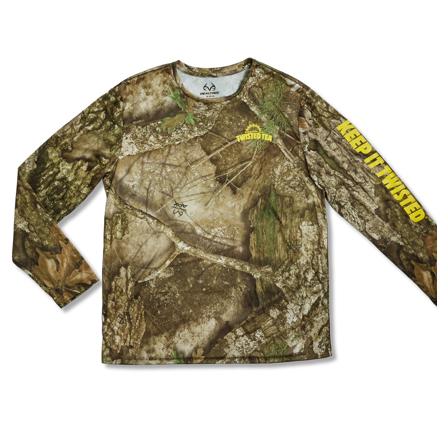Twisted Tea x Realtree Long Sleeve Camo Tee Shirt