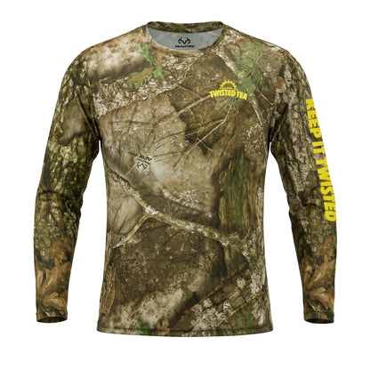 Twisted Tea x Realtree Long Sleeve Camo Tee Shirt