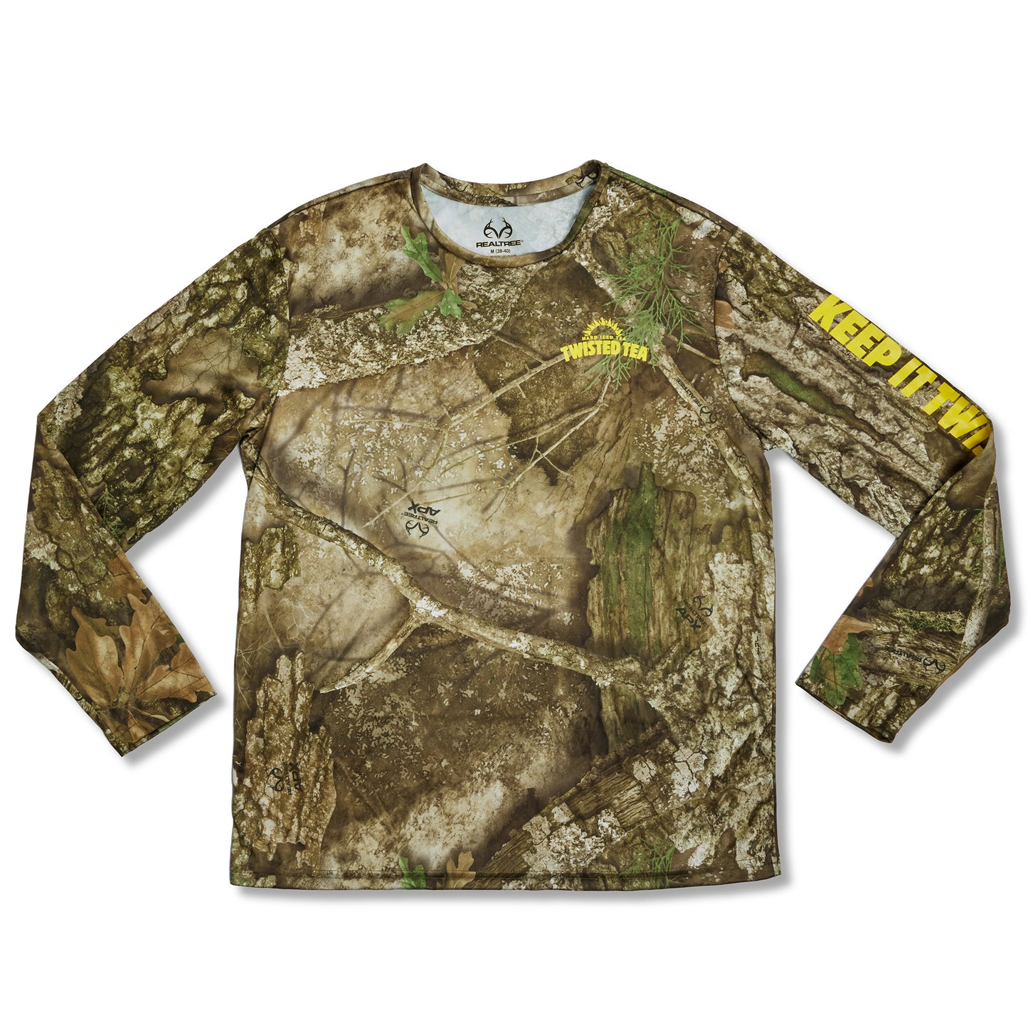 Twisted Tea x Realtree Long Sleeve Camo Tee Shirt