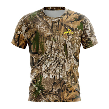 Twisted Tea X Realtree Camo Short Sleeve Tee Shirt
