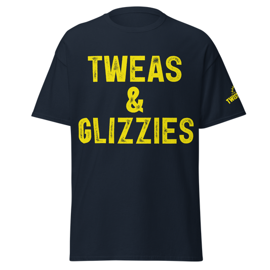 Navy Twea & Glizzies Short Sleeve Tee