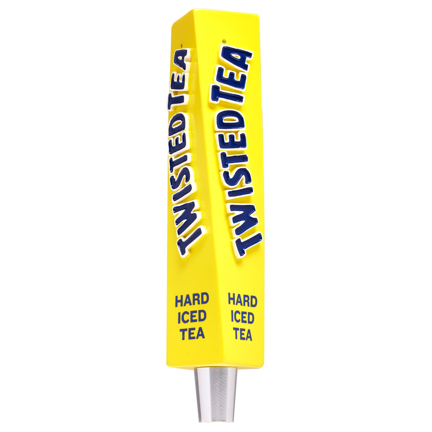 Twisted Tea hard iced tea canister on a white background