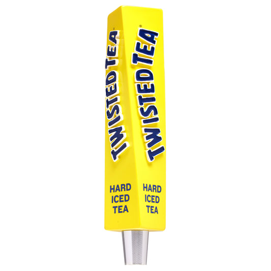 Twisted Tea hard iced tea canister on a white background
