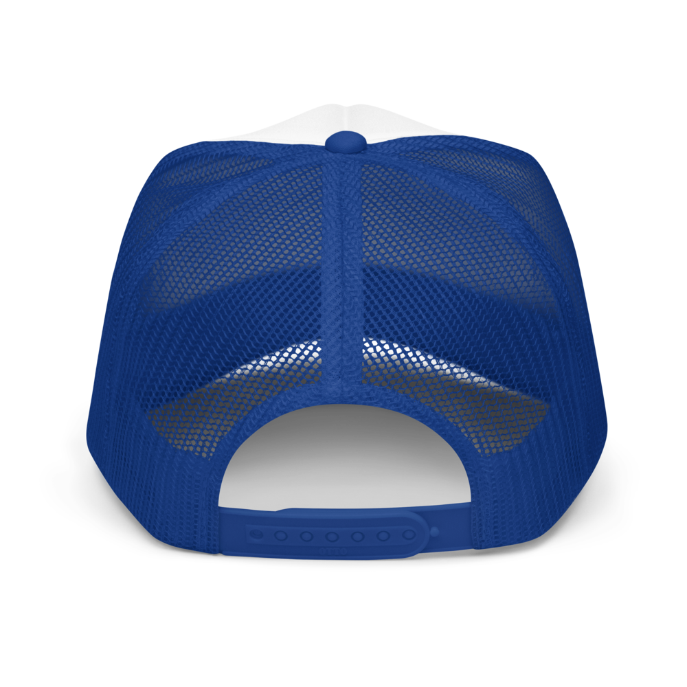 Toss Me A Tea White Foam Trucker Hat