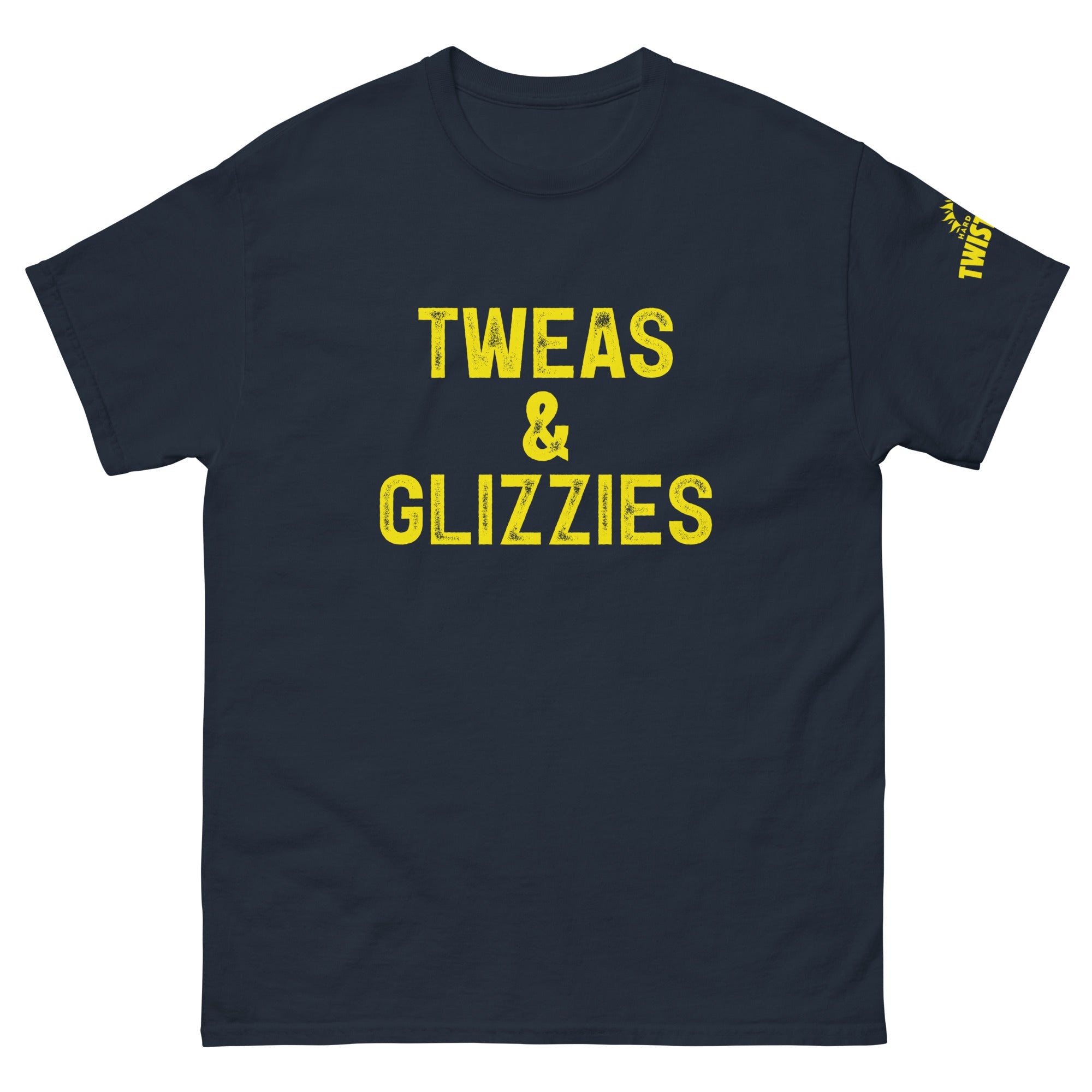 Navy Twea & Glizzies Short Sleeve Tee – Twisted Tea